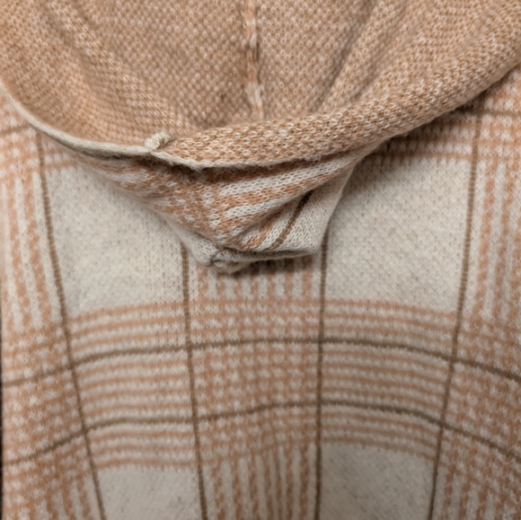 Fortune + Ivy Versatile hooded long overcoat type sweater - Picture 6 of 6